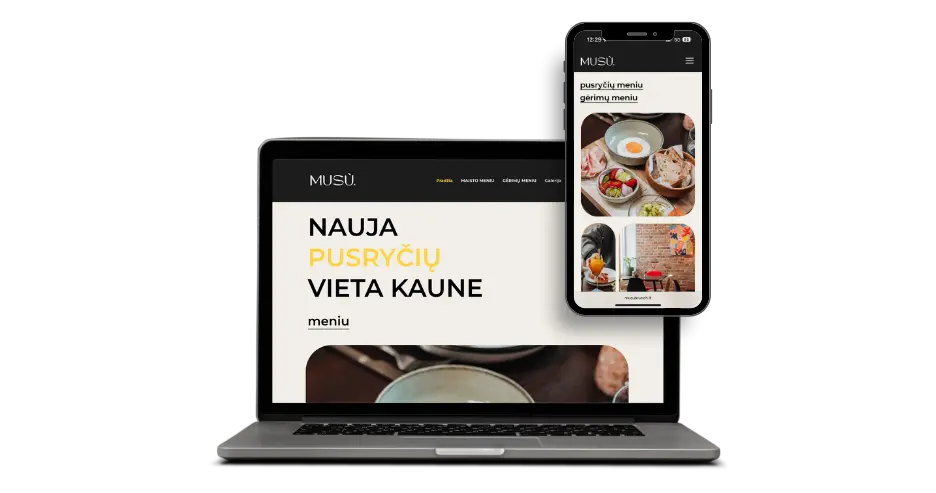 Mūsų Brunch website