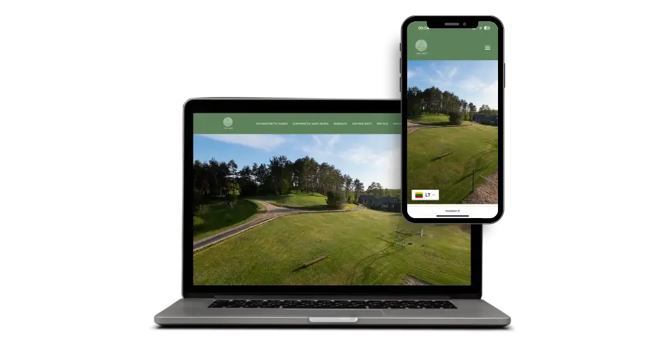 Two Lakes villas and campsite website